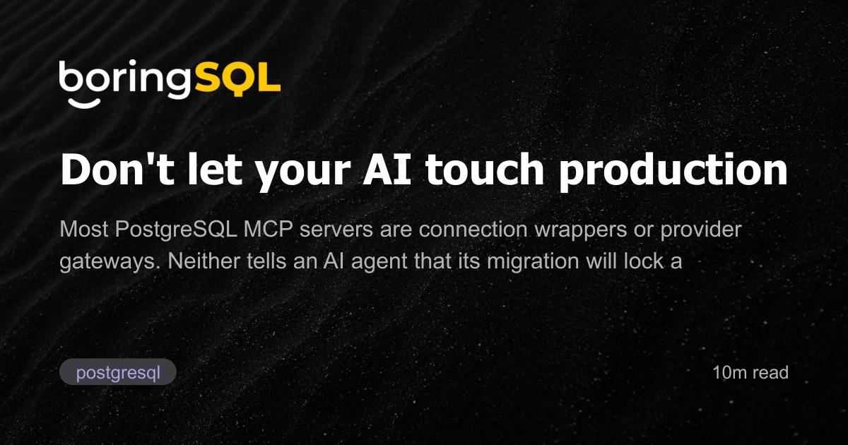 拉迪姆·马雷克：不要让你的人工智能接触生产环境